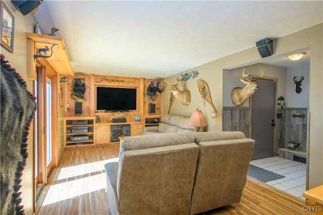 4043 Libra Ln, Clay, NY 13090 - living room with light wood-type flooring