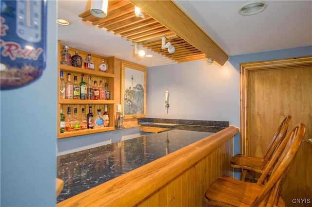 4043 Libra Ln, Clay, NY 13090 - indoor bar with beam ceiling