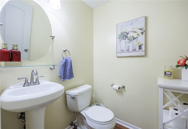 131 Cindy Ln, Greece, NY 14626 - half bathroom with toilet and baseboards