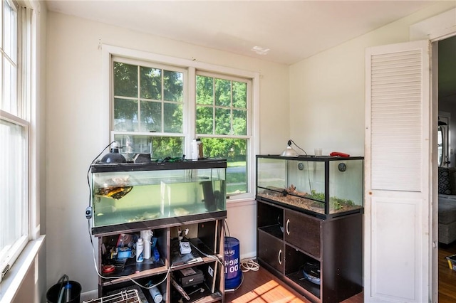 67 Pleasant St, Phelps, NY 14532 - misc room with wood finished floors and baseboards
