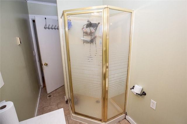130 Stark Ave, Milo, NY 14527 - bathroom featuring a shower stall and toilet