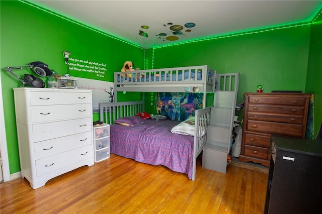 130 Stark Ave, Milo, NY 14527 - bedroom featuring wood finished floors