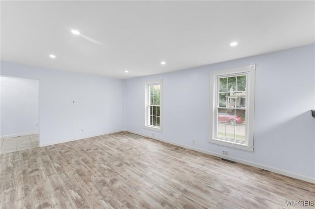 23 Lombardy St, Lancaster, NY 14086 - unfurnished room with recessed lighting and light wood-style flooring