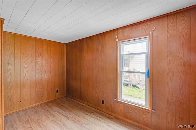 23 Lombardy St, Lancaster, NY 14086 - unfurnished room featuring wood walls and wood finished floors