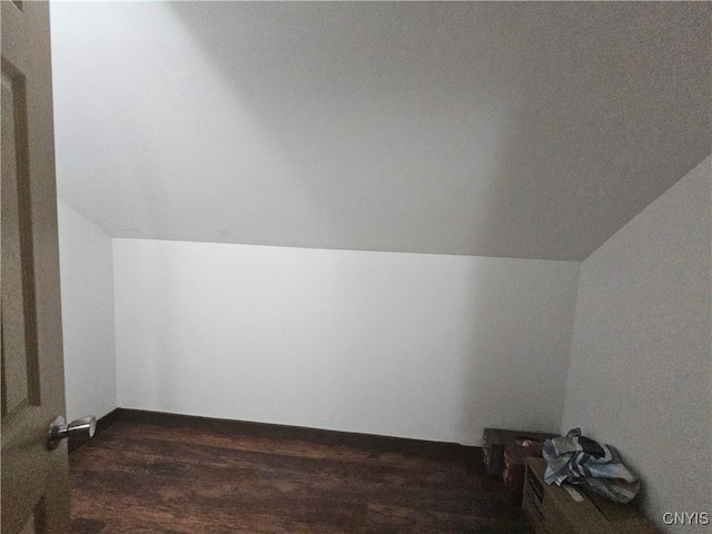 147 N St, Constantia, NY 13042 - bonus room featuring lofted ceiling and dark wood-type flooring
