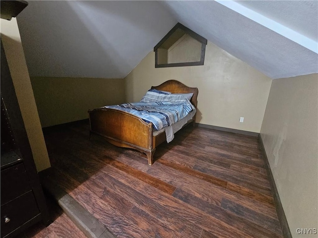 147 N St, Constantia, NY 13042 - bedroom with wood finished floors and lofted ceiling