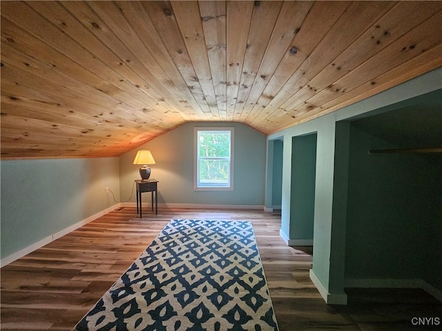 147 N St, Constantia, NY 13042 - bonus room with lofted ceiling, wood ceiling, and wood finished floors