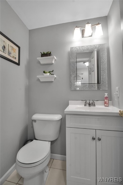 21 Towne Square Dr, Lancaster, NY 14086 - half bath featuring vanity and tile patterned flooring