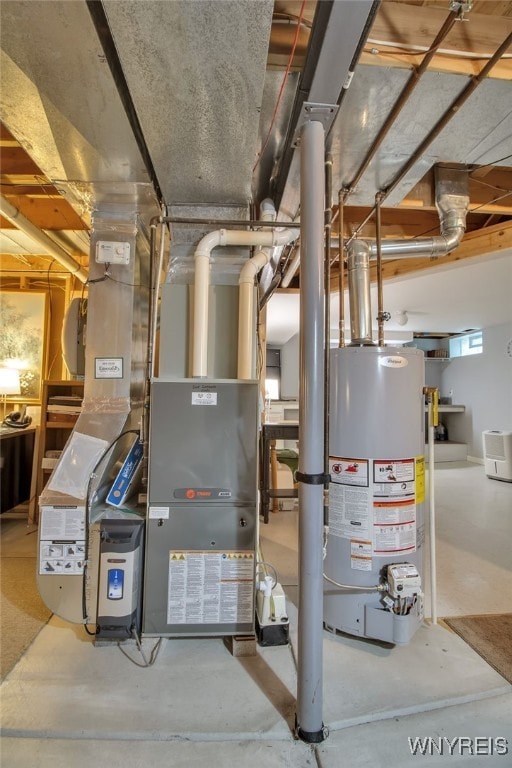 21 Towne Square Dr, Lancaster, NY 14086 - utility room featuring water heater