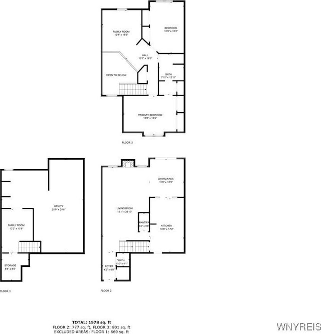 21 Towne Square Dr, Lancaster, NY 14086 - view of home floor plan