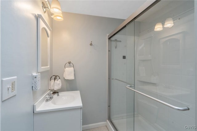 134 County Route 23a, Constantia, NY 13044 - bathroom featuring vanity and a stall shower