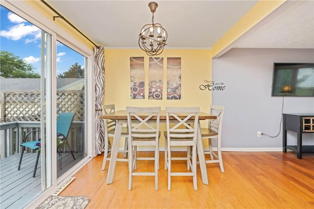 24 Huntsman, Webster, NY 14580 - dining room with a chandelier and wood finished floors
