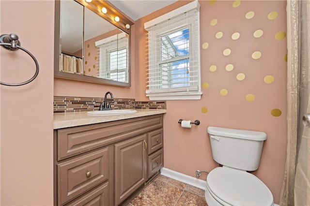 24 Huntsman, Webster, NY 14580 - full bathroom with vanity and decorative backsplash