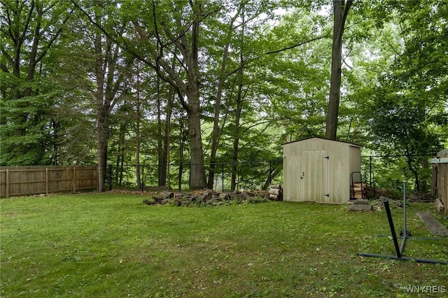 130 Hi View Ter, West Seneca, NY 14224 - fenced backyard featuring a shed