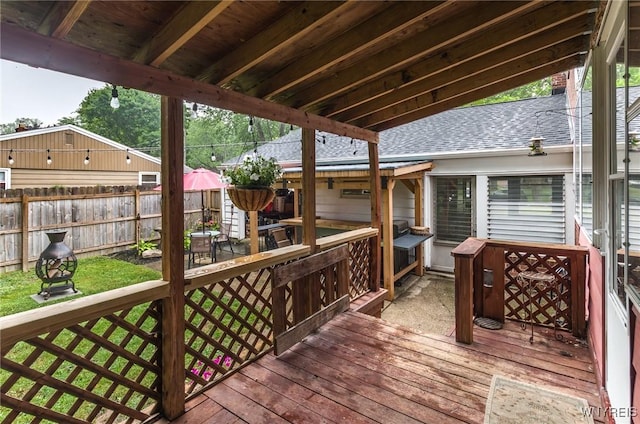 130 Hi View Ter, West Seneca, NY 14224 - view of wooden terrace