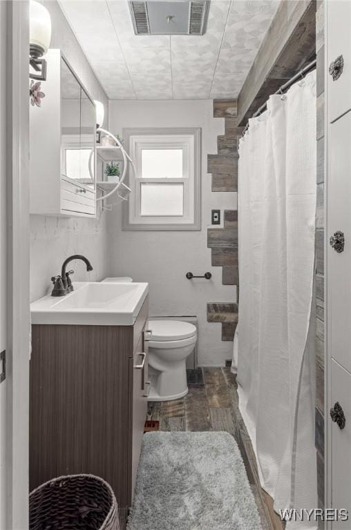 130 Hi View Ter, West Seneca, NY 14224 - bathroom with vanity and a shower with curtain