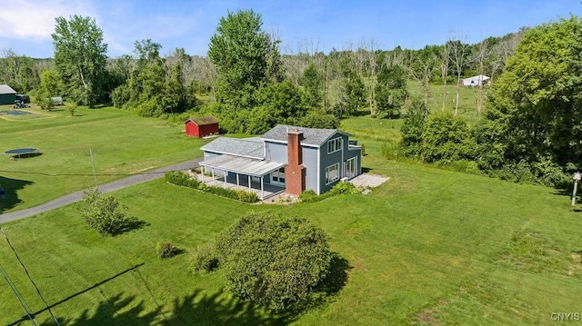 8953 Bushnell Shore Rd, Sullivan, NY 13037 - view of subject property with a forest