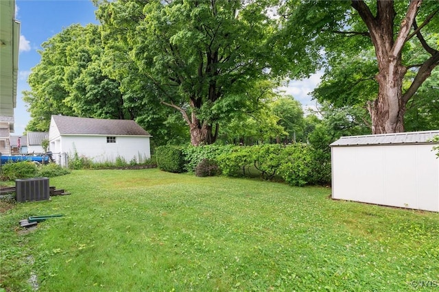 178 Wainwright Ave, Syracuse, NY 13208 - view of green lawn featuring a storage shed
