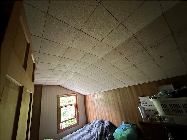 135 William St, Palmyra, NY 14522 - bedroom view of wooden walls