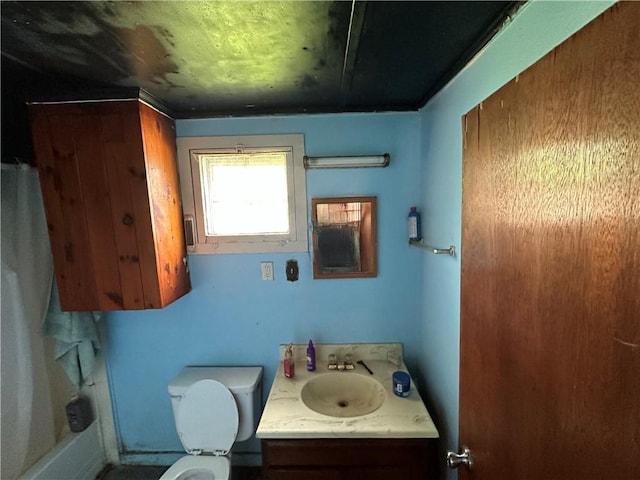 135 William St, Palmyra, NY 14522 - bathroom featuring vanity and toilet