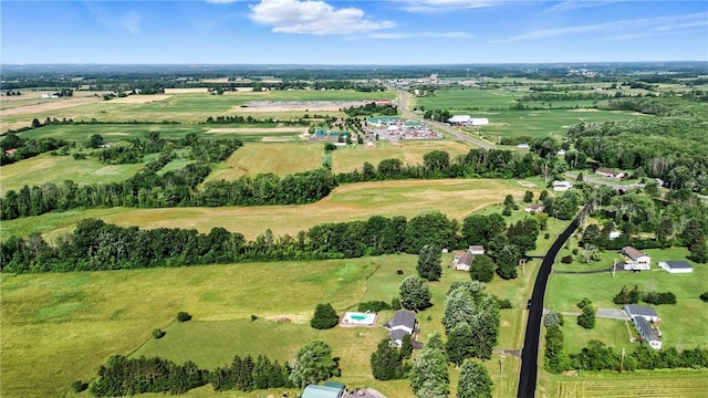 1292 Gassner Rd, Junius, NY 13165 - aerial view of sparsely populated area with a tree filled landscape