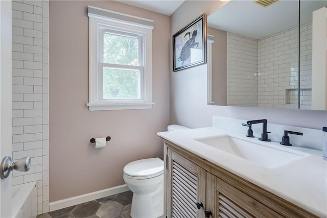 1125 Shoecraft Rd, Webster, NY 14580 - bathroom with vanity and tub / shower combination