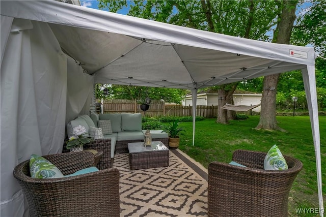 204 French Lea Rd, West Seneca, NY 14224 - view of patio / terrace featuring an outdoor living space