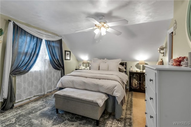 204 French Lea Rd, West Seneca, NY 14224 - bedroom featuring lofted ceiling and a ceiling fan