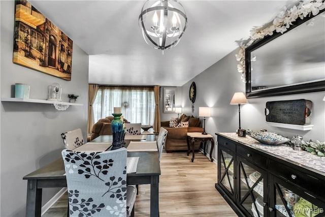 204 French Lea Rd, West Seneca, NY 14224 - dining area featuring a chandelier and wood finished floors