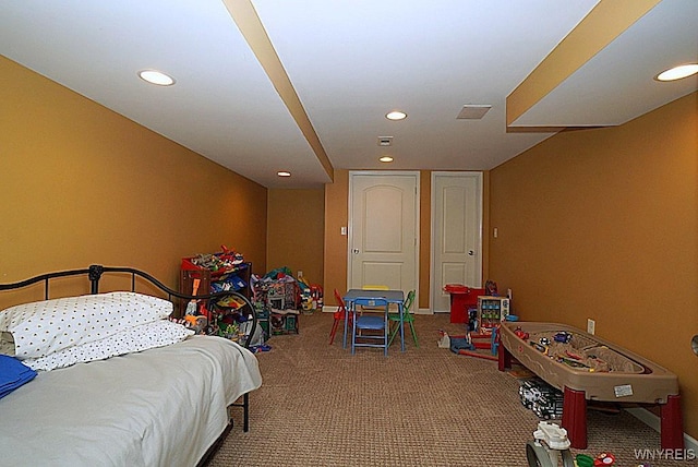 47 Timber Cove Ct, Amherst, NY 14051 - bedroom featuring carpet floors and recessed lighting