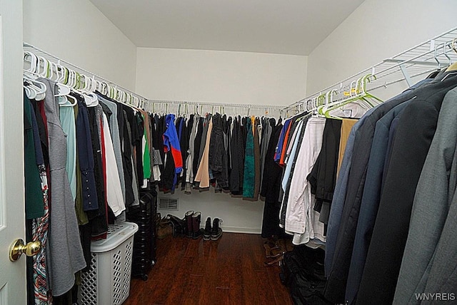 47 Timber Cove Ct, Amherst, NY 14051 - walk in closet featuring wood finished floors