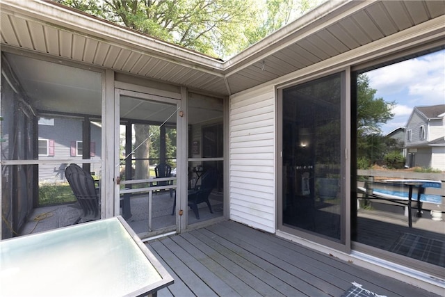 477 Pine Circle Ext, Big Flats, NY 14845 - view of wooden deck