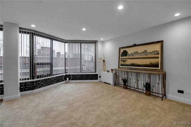 849 Delaware Ave Unit 404, Buffalo, NY 14209 - carpeted empty room with recessed lighting