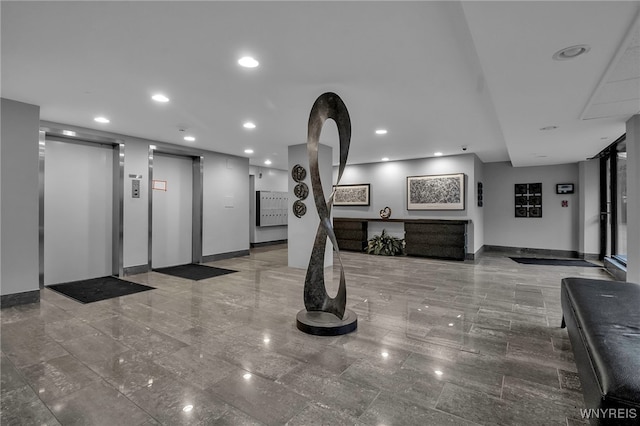 849 Delaware Ave Unit 404, Buffalo, NY 14209 - community lobby with recessed lighting
