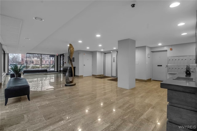 849 Delaware Ave Unit 404, Buffalo, NY 14209 - lobby with recessed lighting