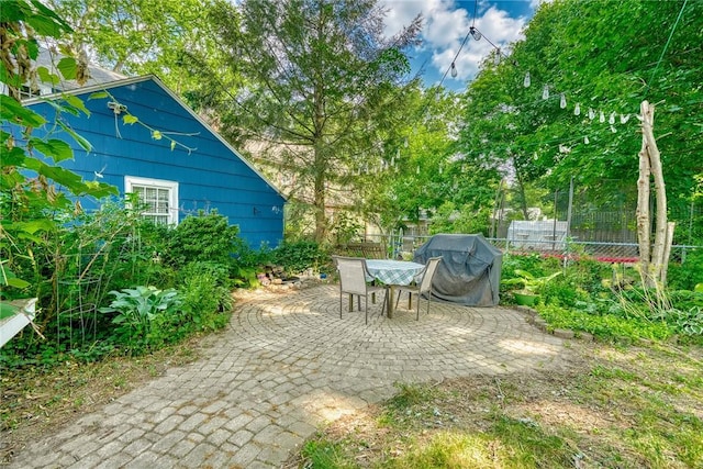 772 Winona Blvd, Irondequoit, NY 14617 - view of patio featuring grilling area and outdoor dining space