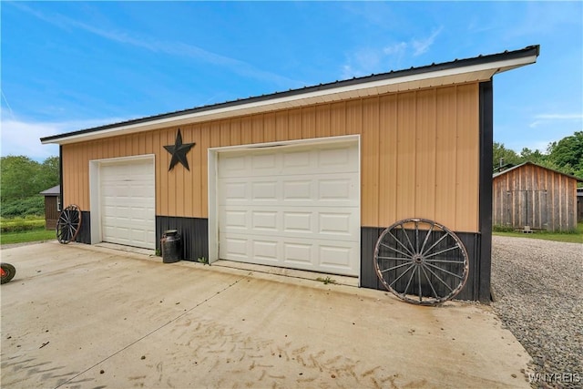 2890 Eagles Nest Rd, Yorkshire, NY 14042 - view of detached garage