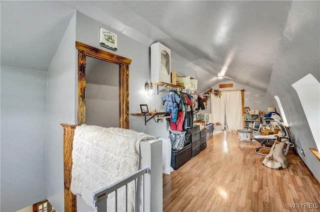 2890 Eagles Nest Rd, Yorkshire, NY 14042 - bonus room featuring vaulted ceiling and wood finished floors