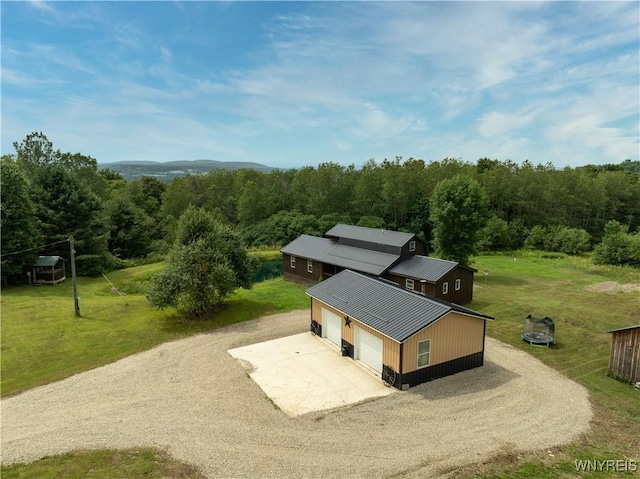 2890 Eagles Nest Rd, Yorkshire, NY 14042 - view from above of property featuring a heavily wooded area