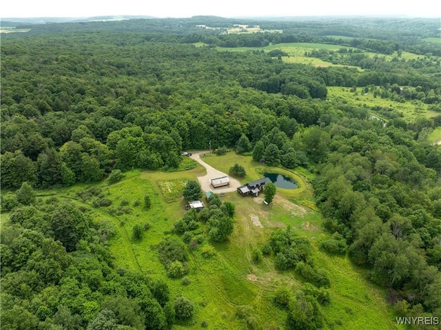 2890 Eagles Nest Rd, Yorkshire, NY 14042 - drone / aerial view of a heavily wooded area