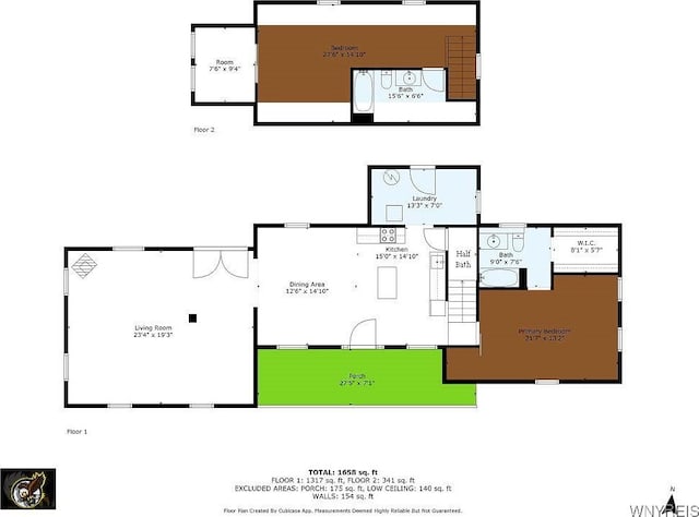 2890 Eagles Nest Rd, Yorkshire, NY 14042 - view of floor plan / room layout