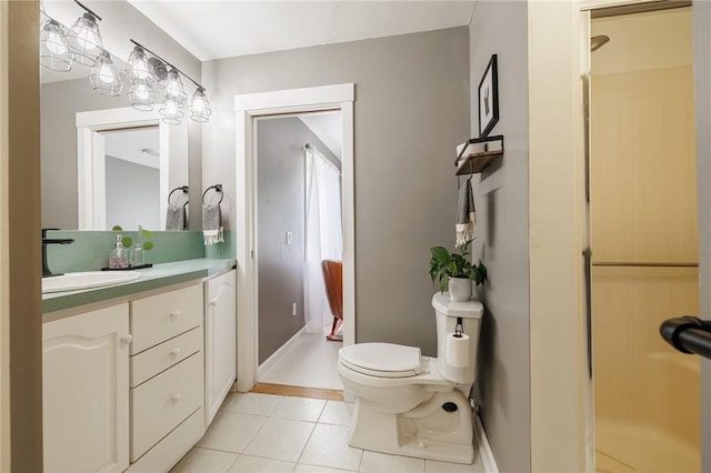 263 Volk Rd, Webster, NY 14580 - full bath with vanity and tile patterned floors