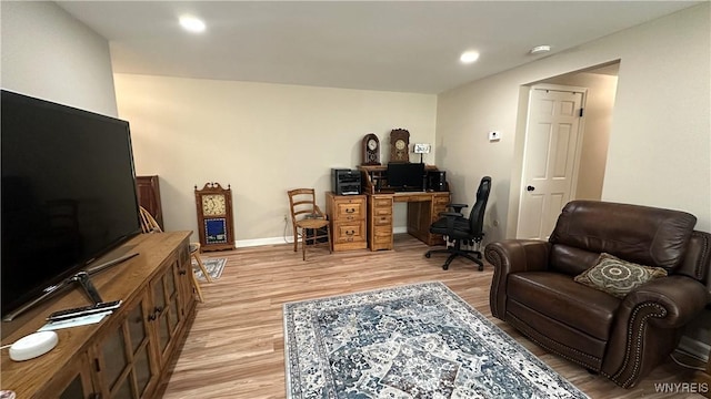 1330 Maple Rd Unit 4, Amherst, NY 14221 - office with light wood-type flooring and recessed lighting