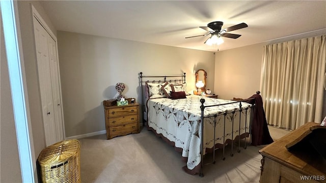 1330 Maple Rd Unit 4, Amherst, NY 14221 - bedroom featuring light colored carpet and ceiling fan