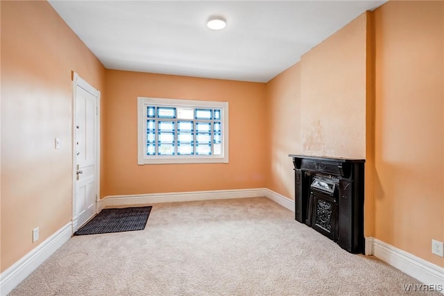 285 E N St Unit S, Buffalo, NY 14204 - unfurnished living room featuring carpet