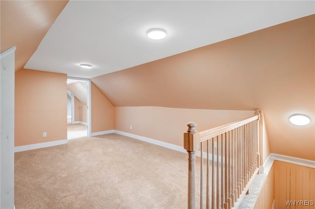285 E N St Unit S, Buffalo, NY 14204 - additional living space featuring vaulted ceiling and carpet floors