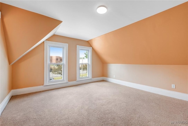 285 E N St Unit S, Buffalo, NY 14204 - bonus room with vaulted ceiling and carpet floors