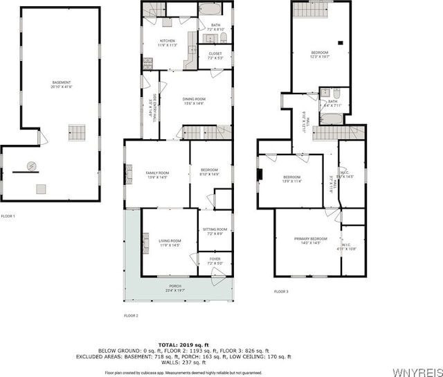 285 E N St Unit S, Buffalo, NY 14204 - view of property floor plan