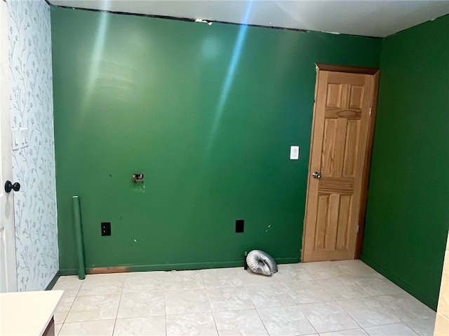 33 E Vanscoter St, Hornell, NY 14843 - unfurnished room with light tile patterned floors