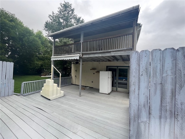 33 E Vanscoter St, Hornell, NY 14843 - view of deck